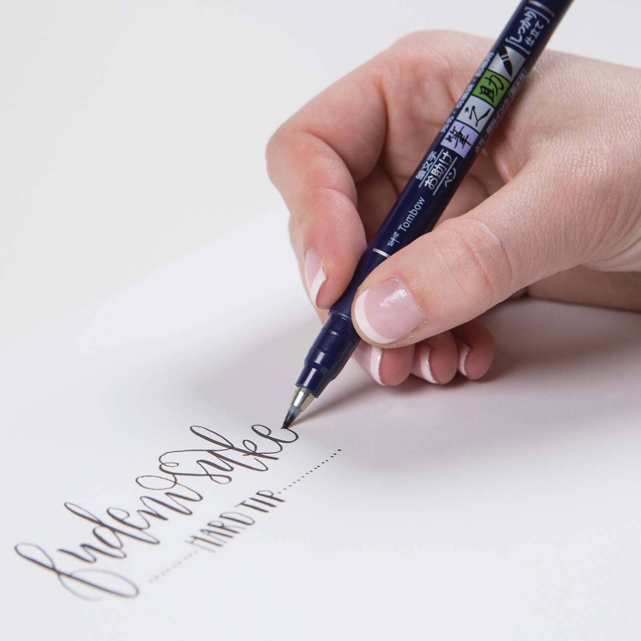 Tombow Fudenosuke Calligraphy Brush Pens - 3-Pack