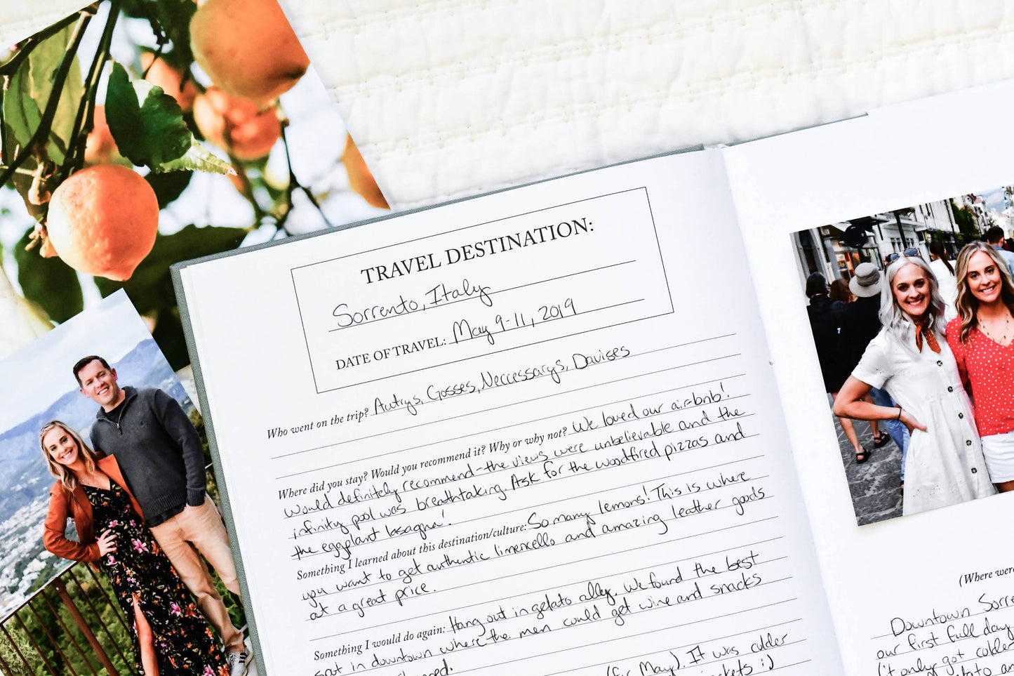 Duncan & Stone Travel Journal – Sage Green