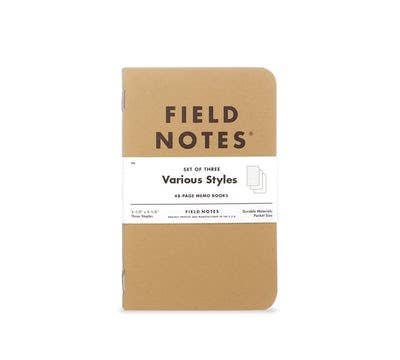 Original Kraft 3-Packs: Graph Paper