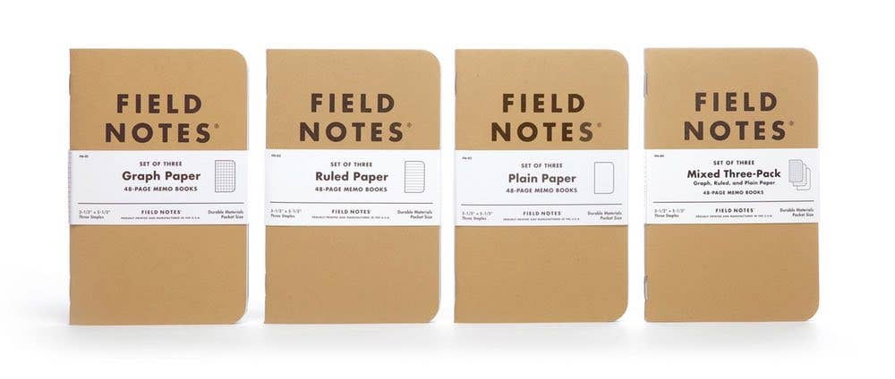 Original Kraft 3-Packs: Graph Paper