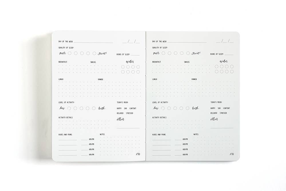 One Canoe Two Paper Co. Wellness Guided Journal