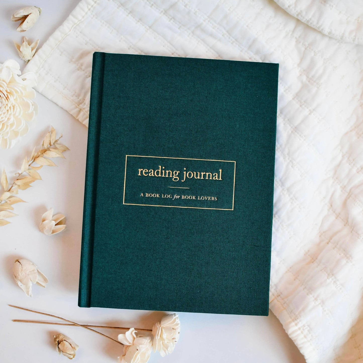 Reading Journal for Book Lovers – Green