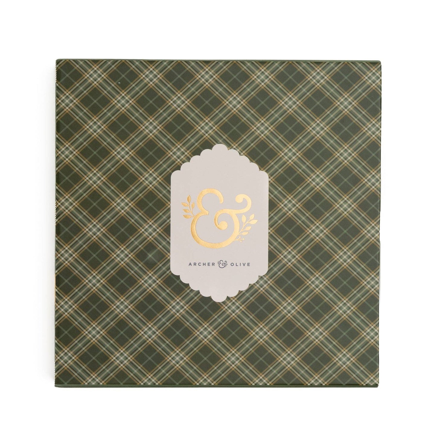 Ginkgo Leaf Dot Grid Notebook - 8x8