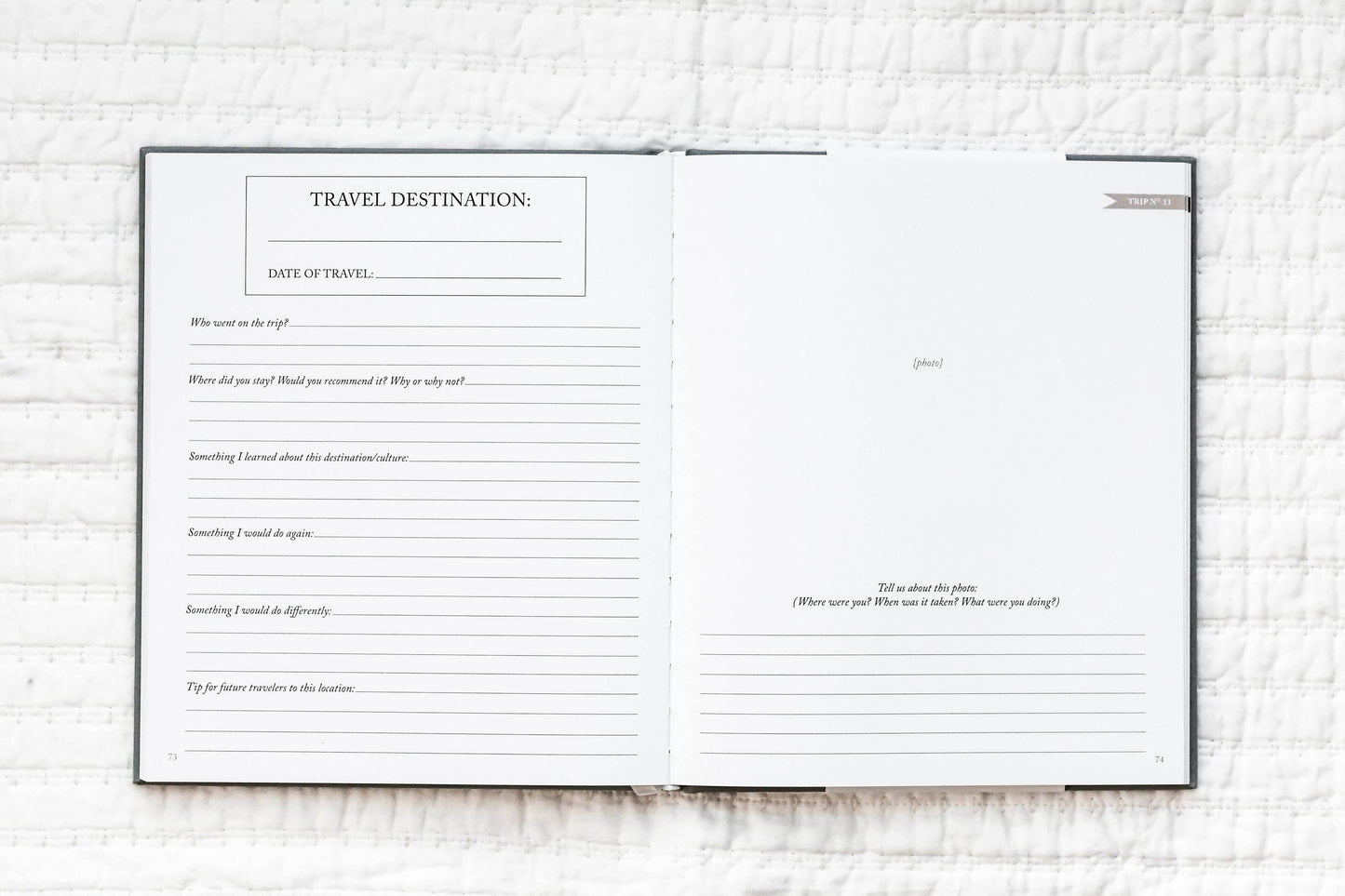 Duncan & Stone Travel Journal – Sage Green