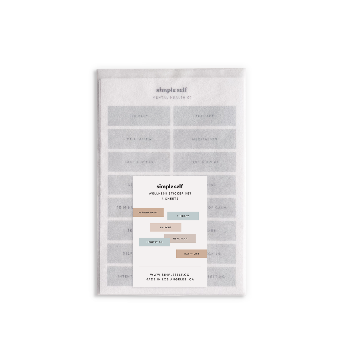 Wellness Sticker Set