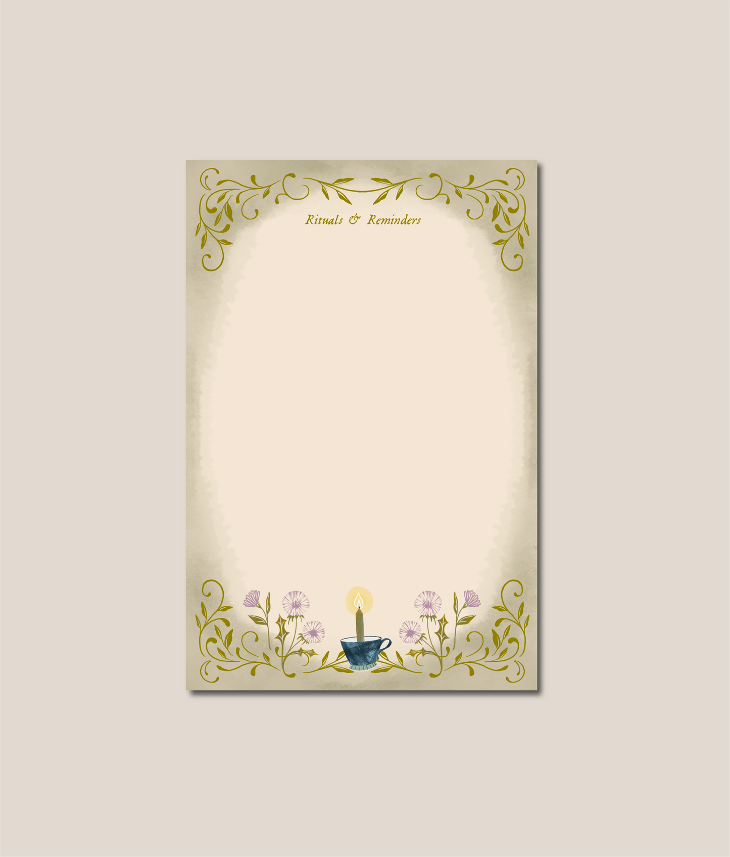 Dandelion Rituals Notepad - 4x6