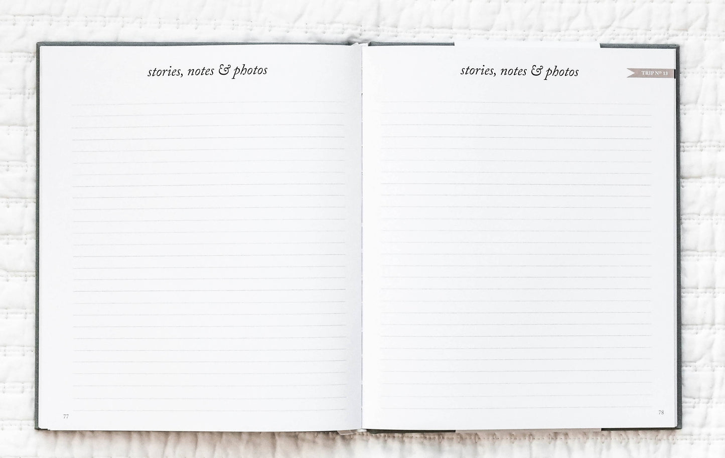 Duncan & Stone Travel Journal – Sage Green