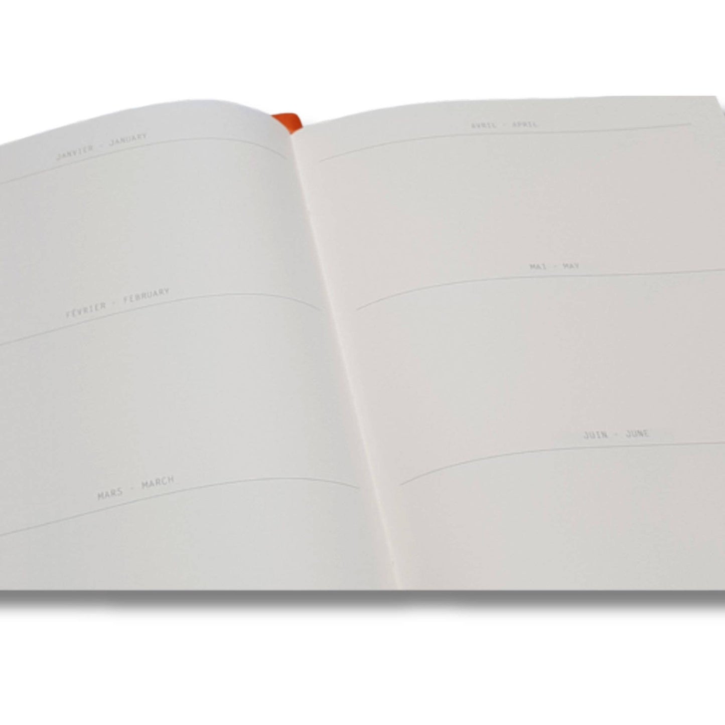 Rhodia Softcover Goalbook A5 Dot Grid Notebook in Silver - 5.8 x 8.3