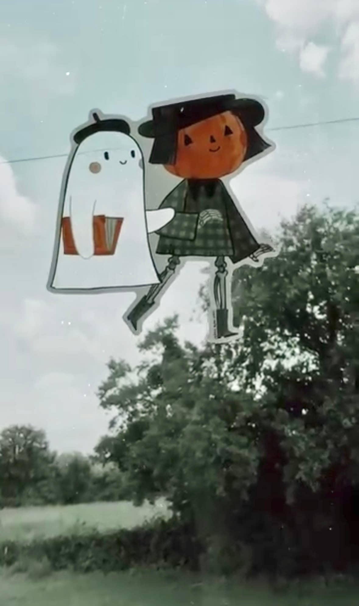 Pumpkin and Spice Sticker