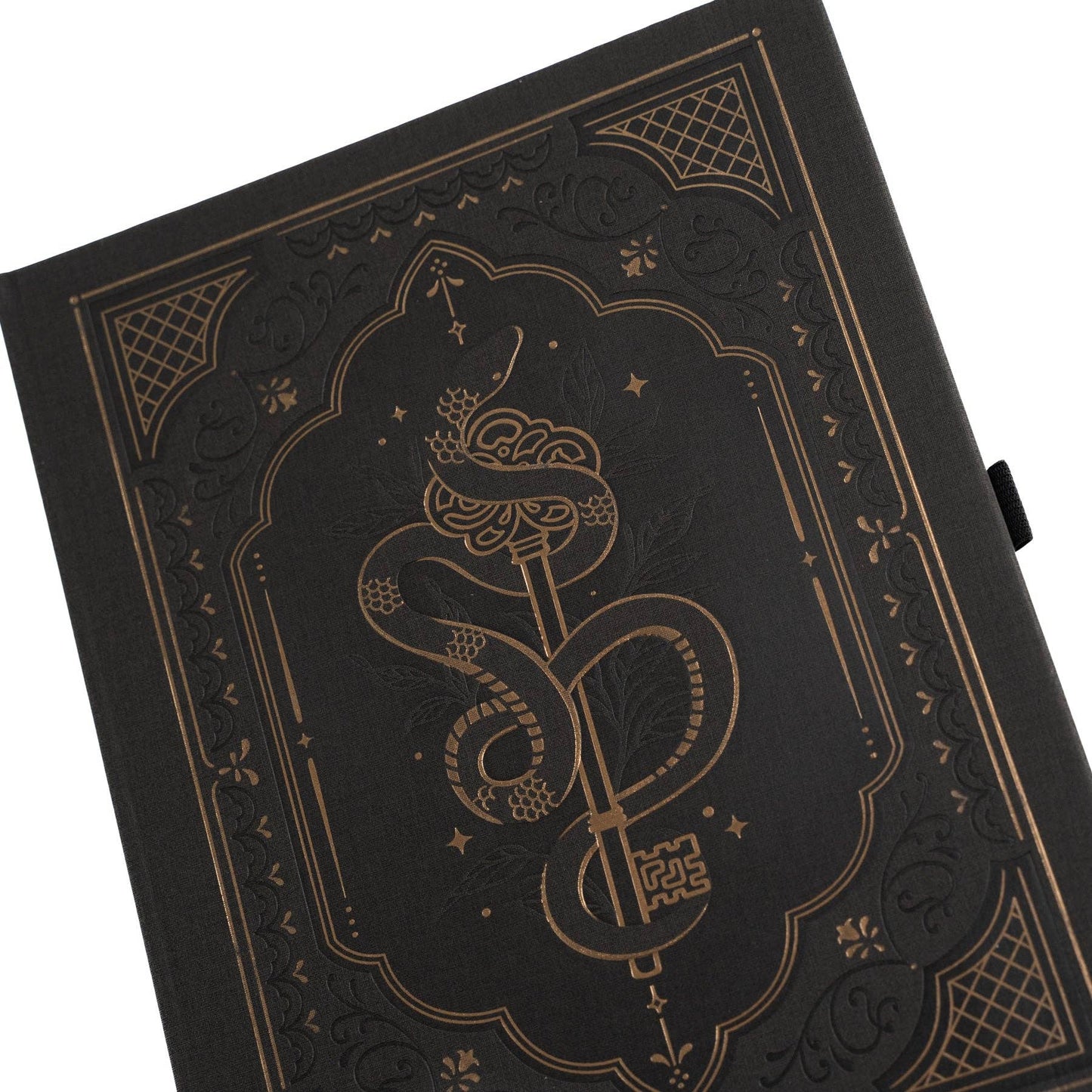 Coiled Key Dot Grid Notebook β Deckled Pages