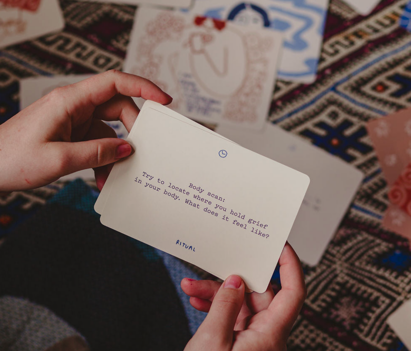 Sitting With Sadness Deck