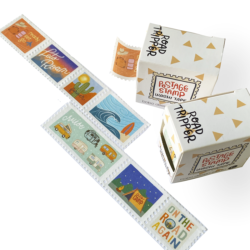 Road Tripper - Postage Stamp Washi Tape