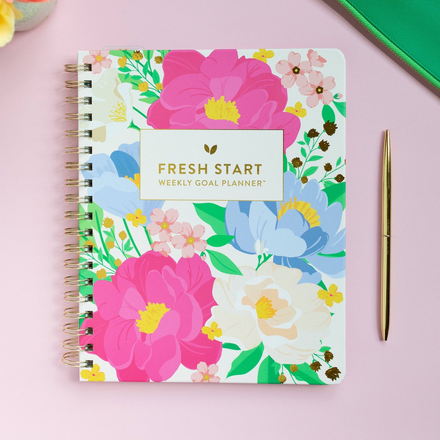 Fresh Start Weekly Goal Planner | Bold Blooms