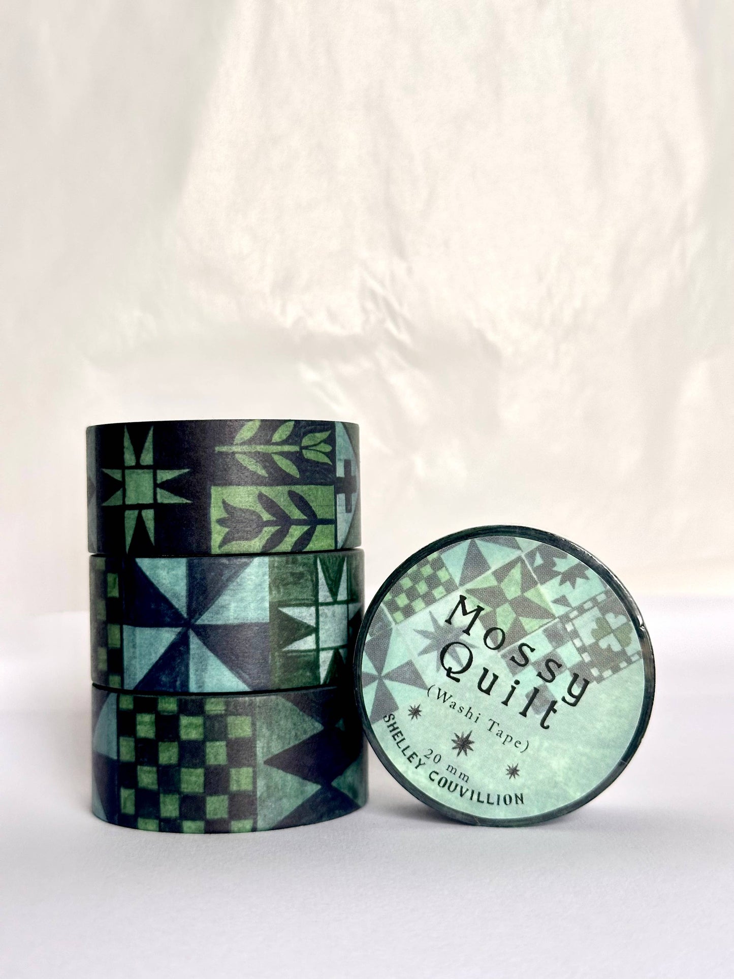 Mossy Quilt Washi Tape