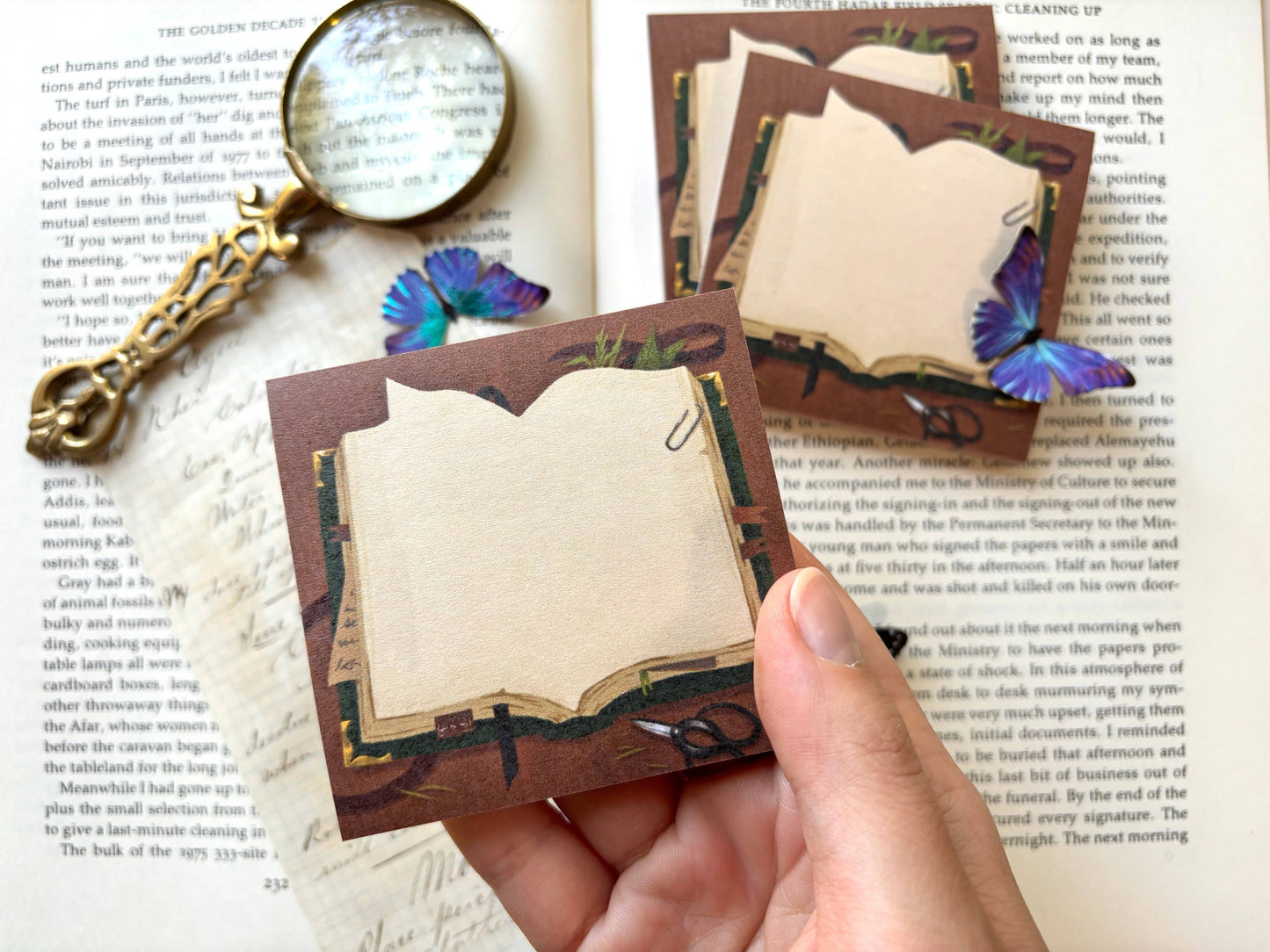 📗 Botanist’s Book Sticky Note