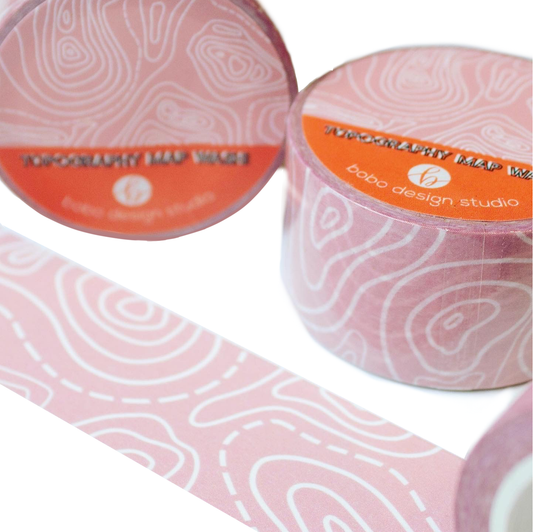 Topography - 1" Washi Tape