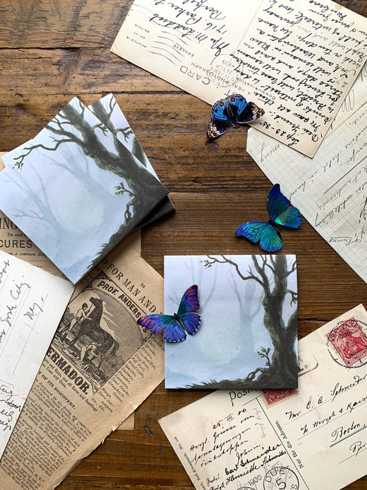 🌲 Enchanted Woods 3×3 Sticky Notes