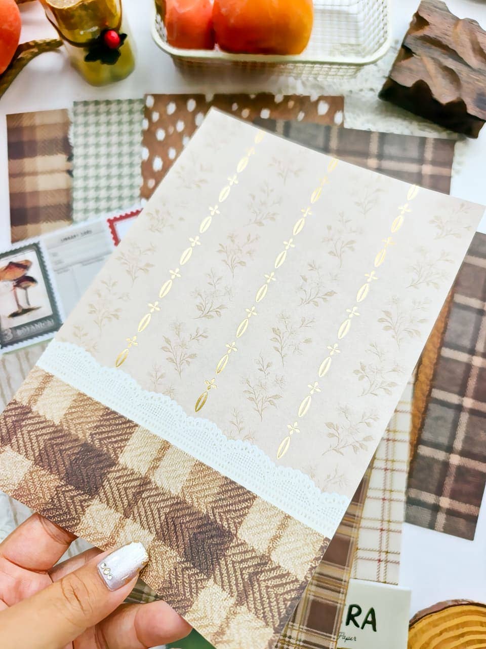 Dear Autumn Scrapbooking Paper