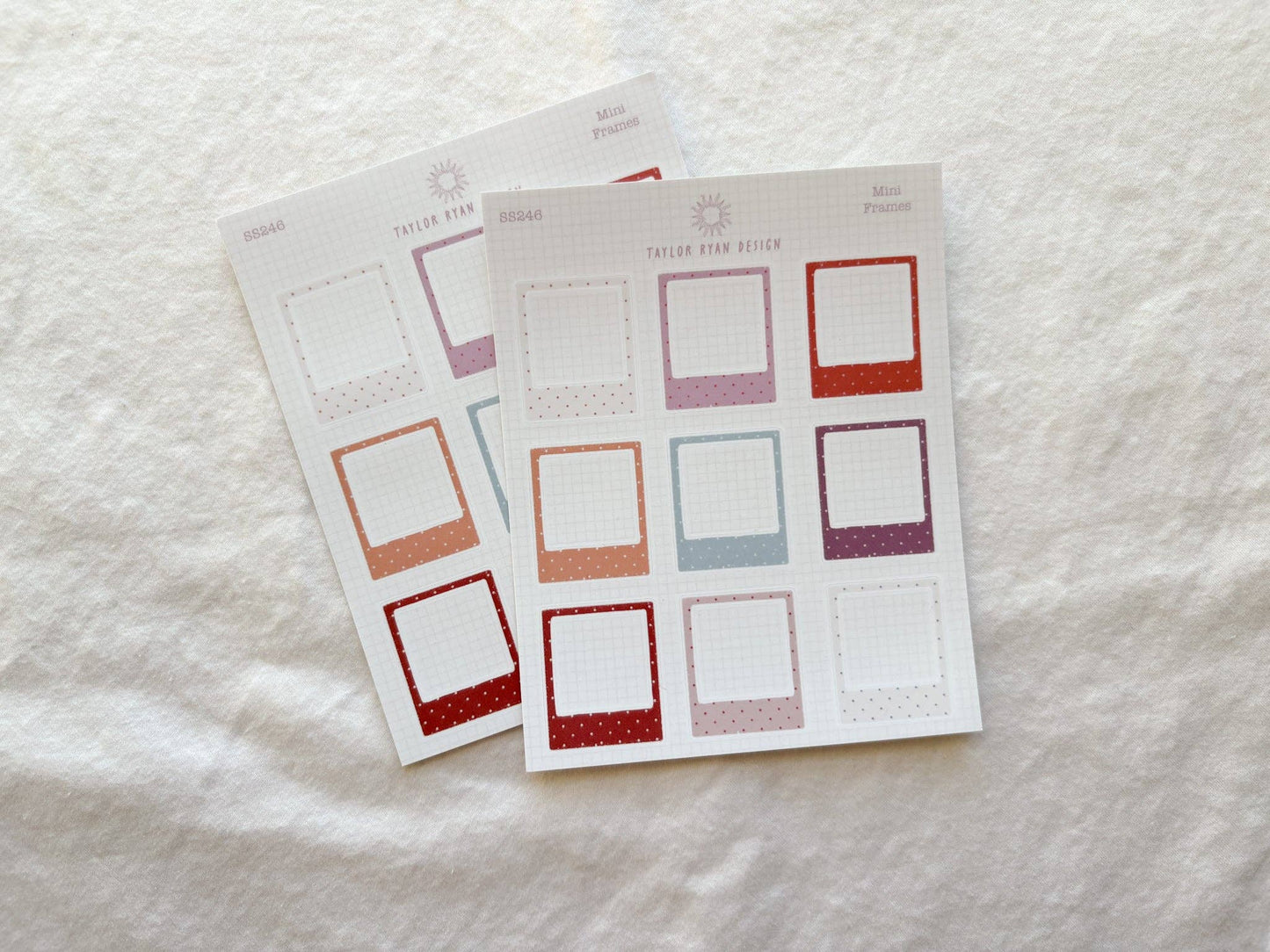 Mini Frames Sticker Sheet