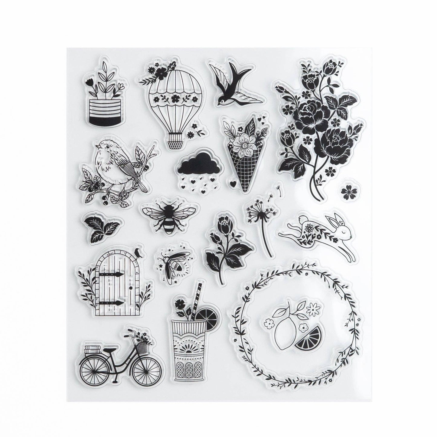 Fave Icons Acrylic Stamps