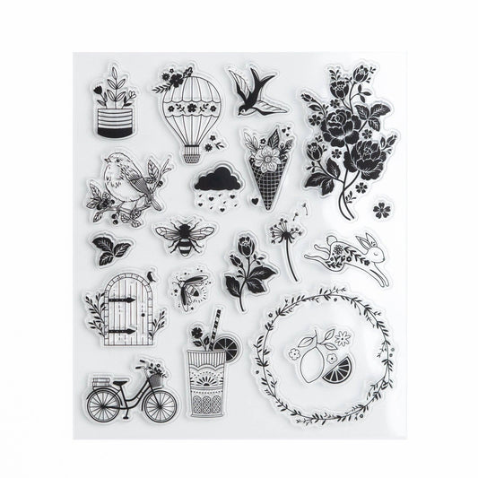Fave Icons Acrylic Stamps