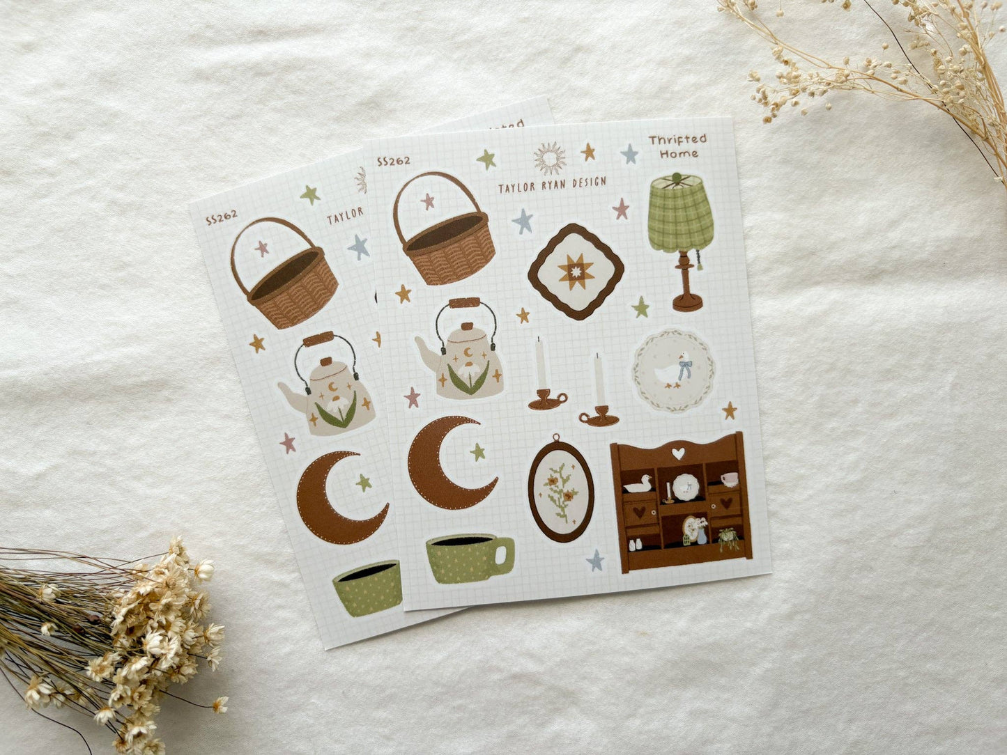 Thrifted Home Sticker Sheet
