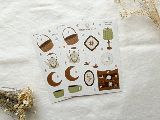 Thrifted Home Sticker Sheet