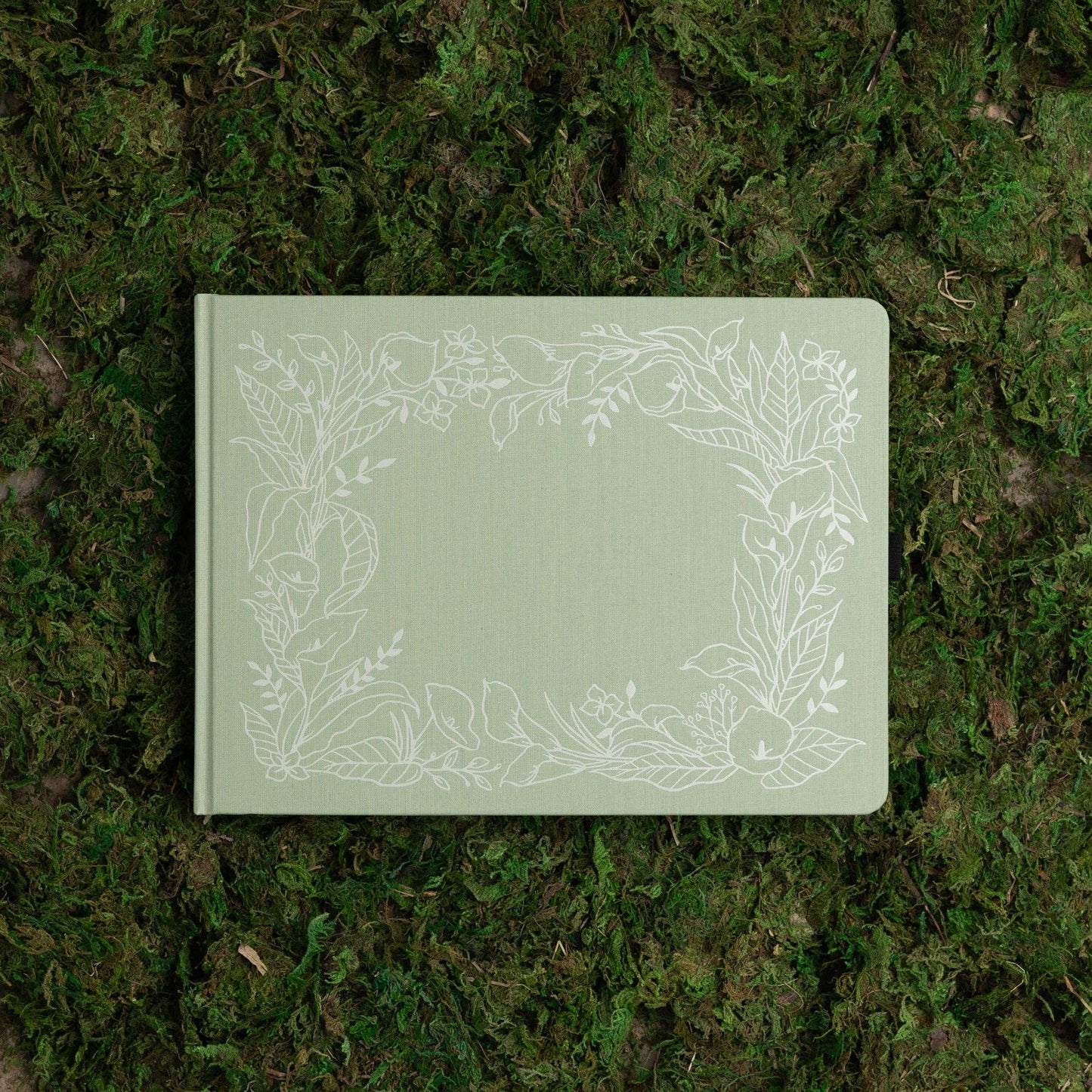 Archer and Olive Lovely Lilies Heirloom Notebook Bullet Journal Dot Grid Pages Letter Size
