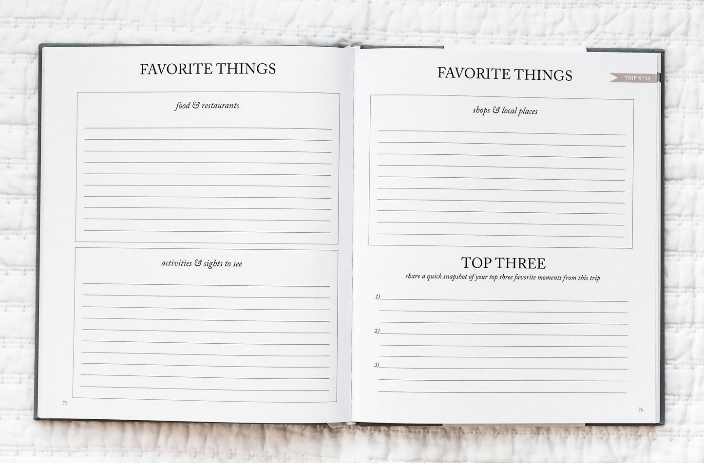 Duncan & Stone Travel Journal – Sage Green