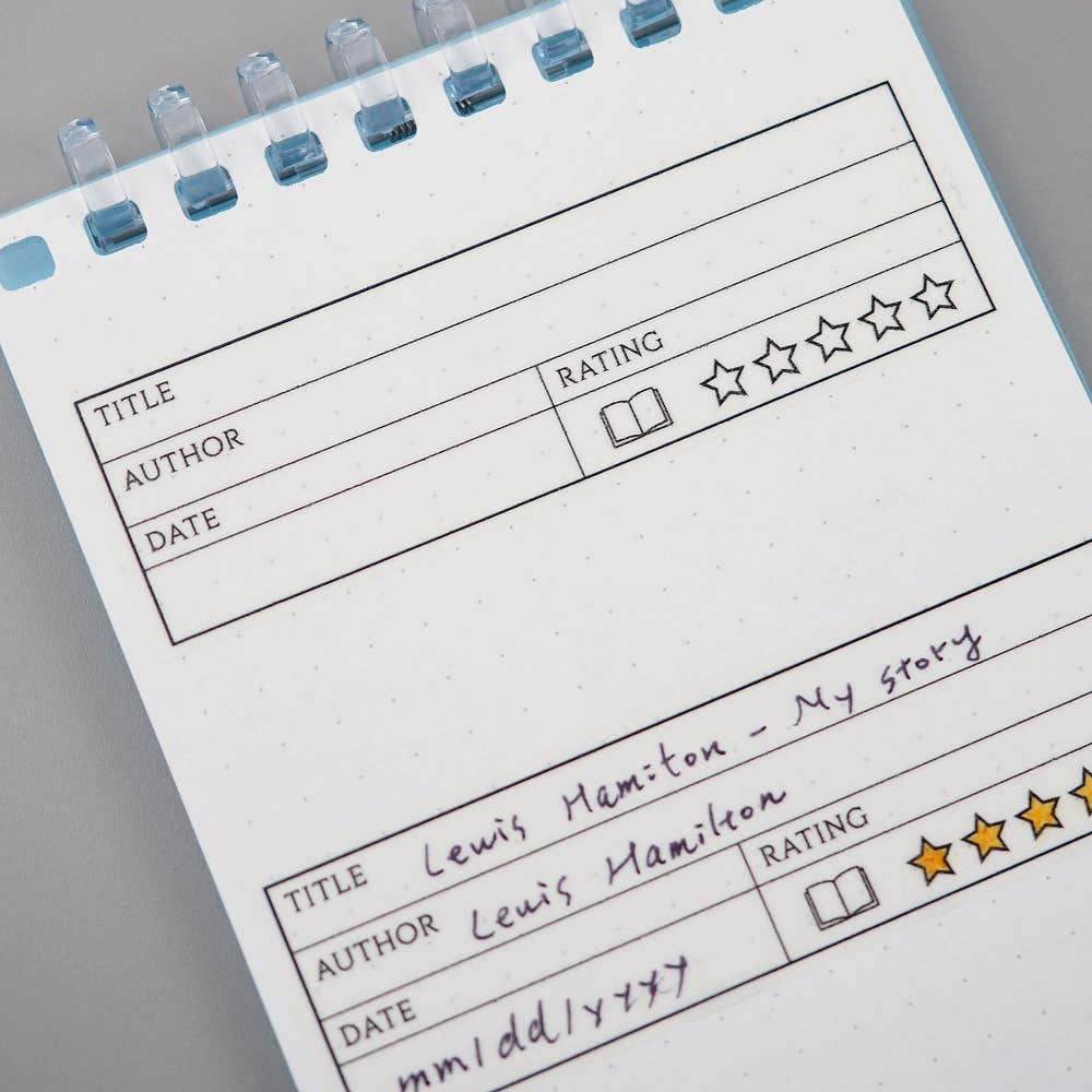 5 Star Book Rating Washi Tape