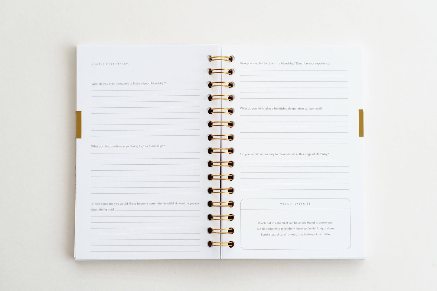 A Self‑Love Journal – Heathered Pink