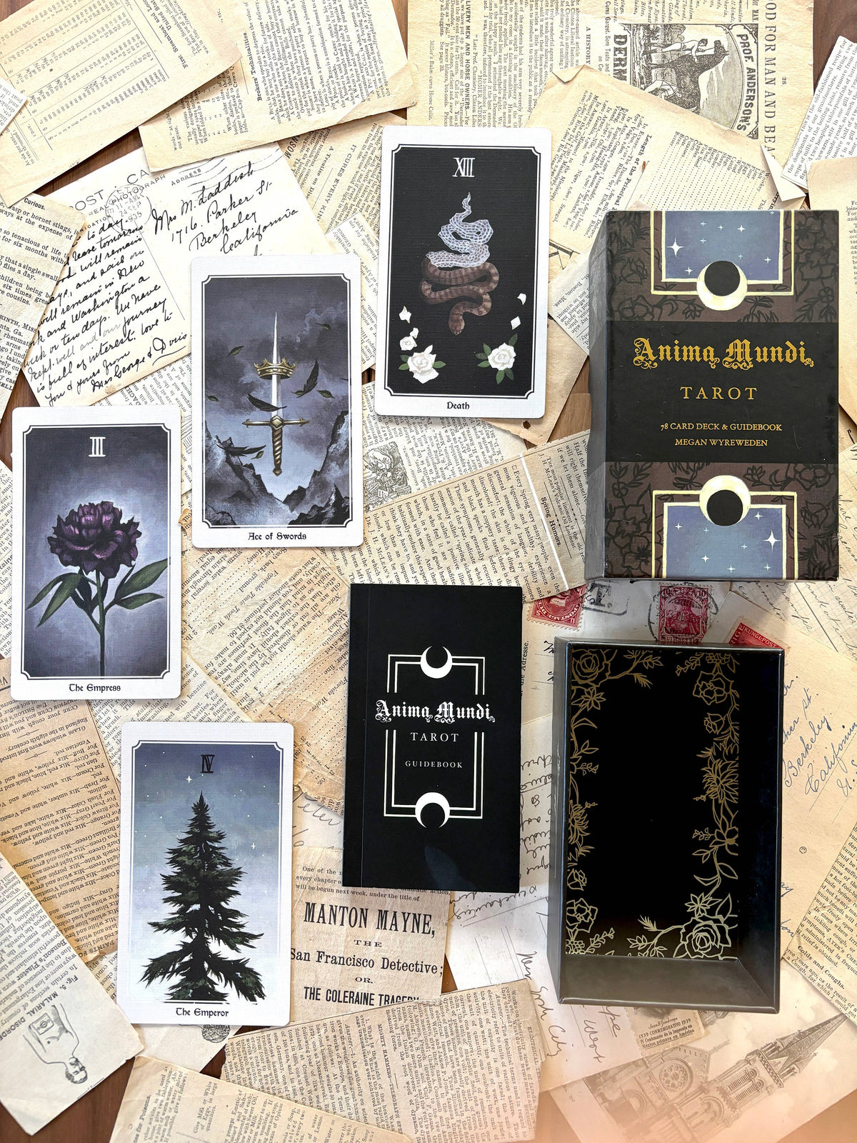 Anima Mundi Tarot Deck – 78 Cards + Guidebook