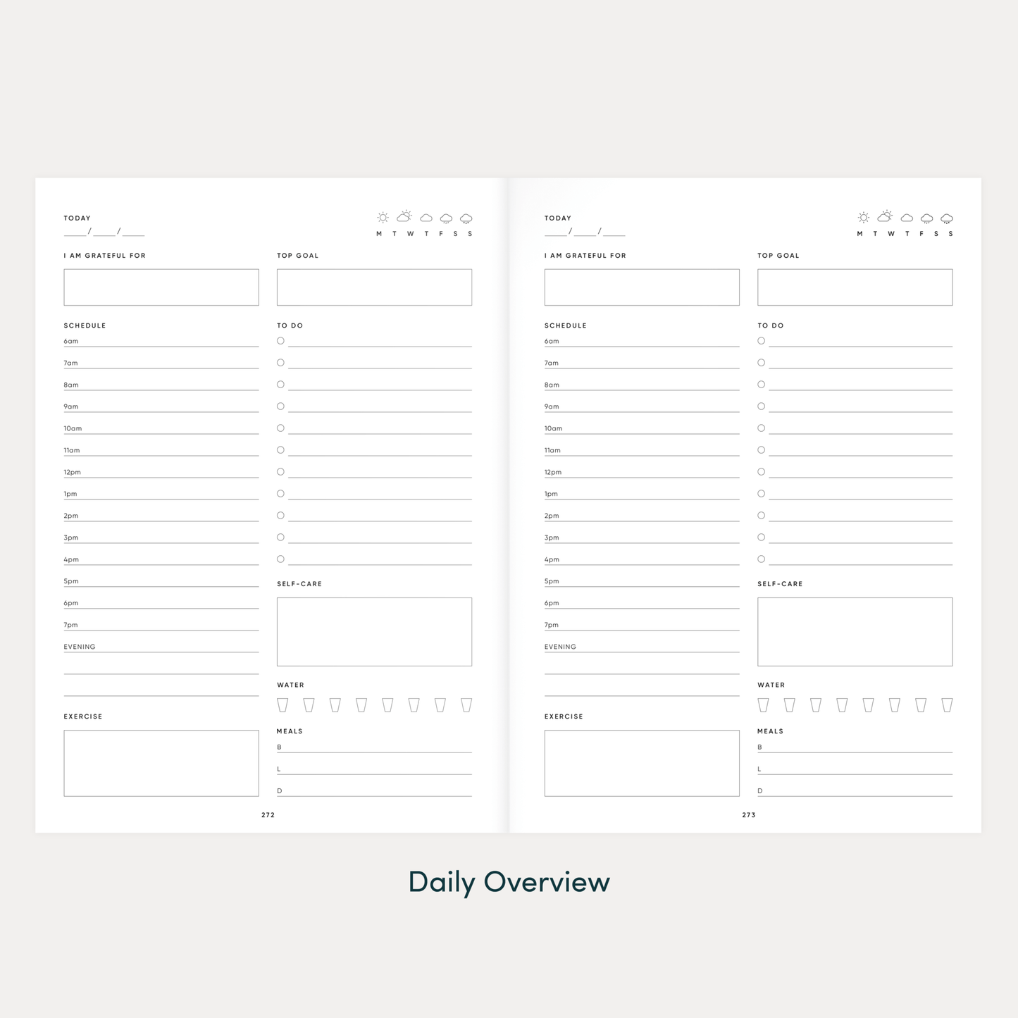 Self‑Care Planner – 13‑Week Edition
