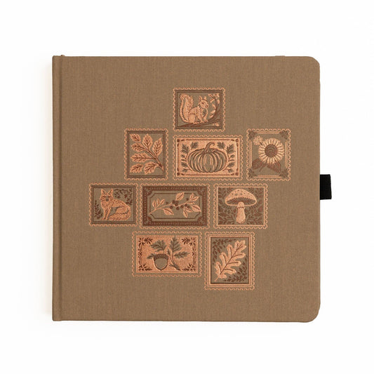 Stamp Collector Notebook: Dot Grid / SQ: 160 Pages