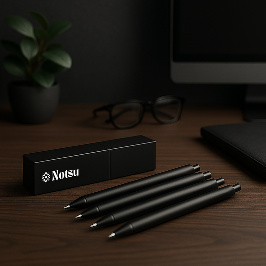 White Gel Pen Set (4 Pack) | For Use on Black Paper