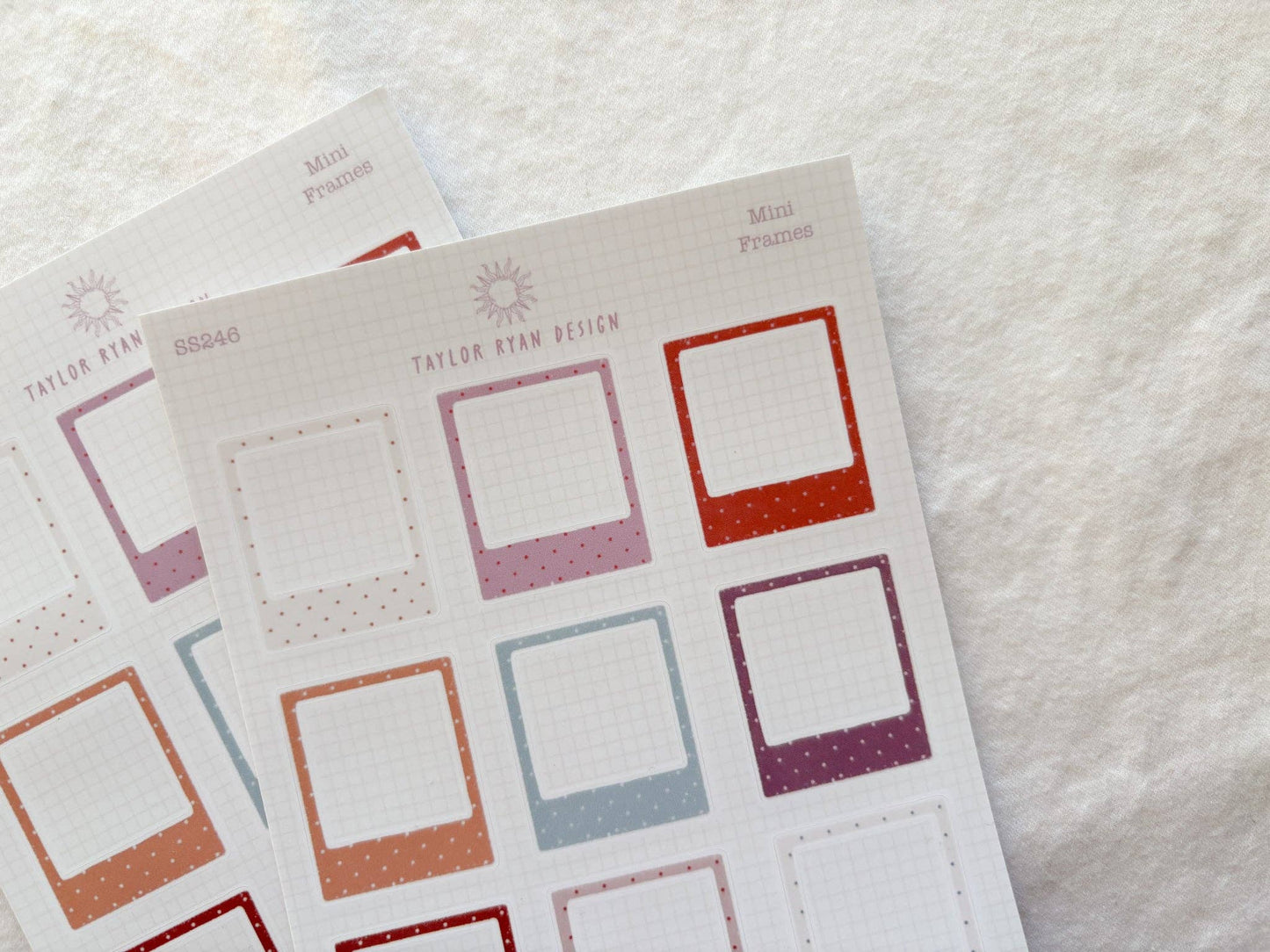 Mini Frames Sticker Sheet