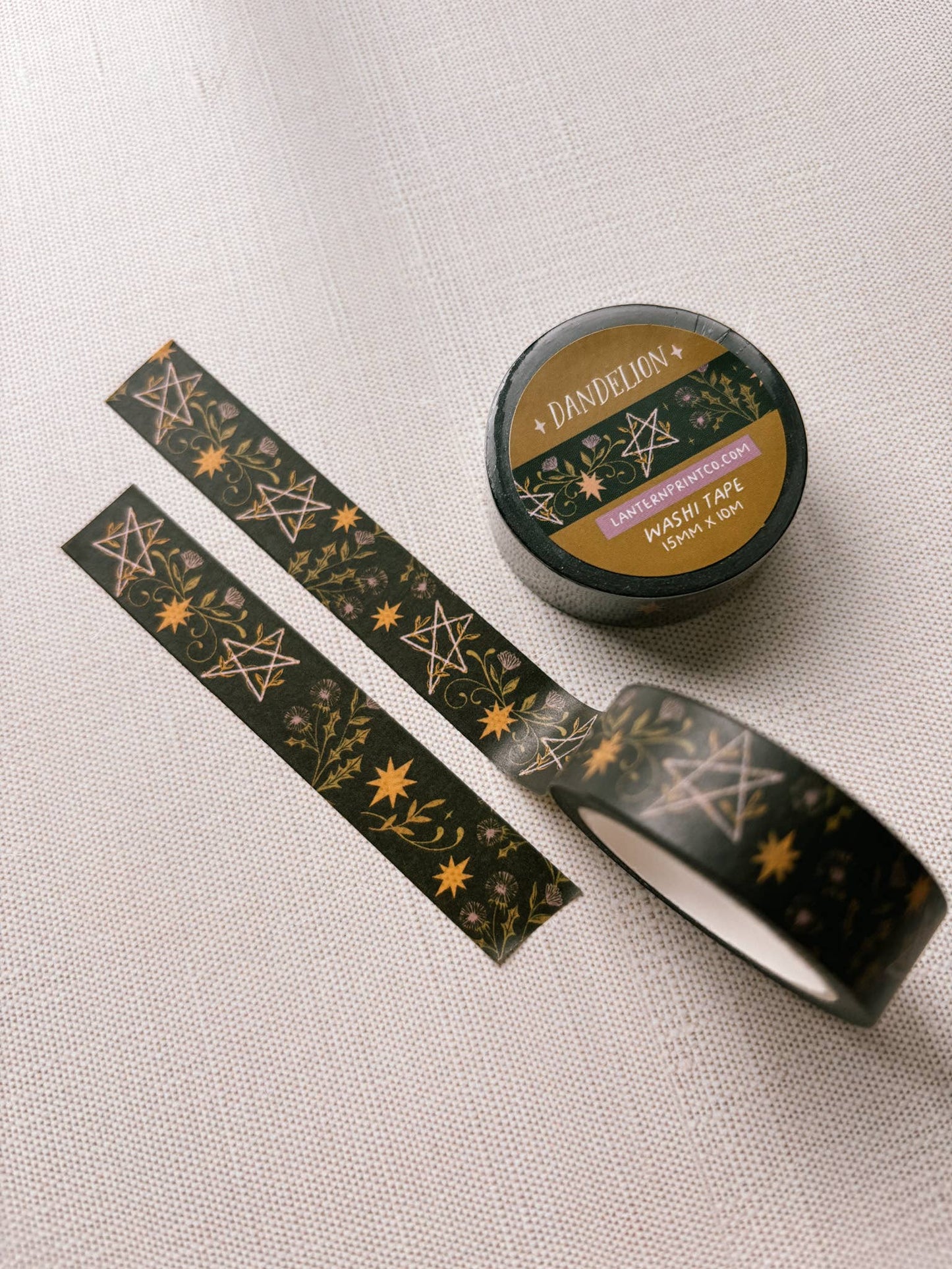 Dandelion Botanical Washi Tape