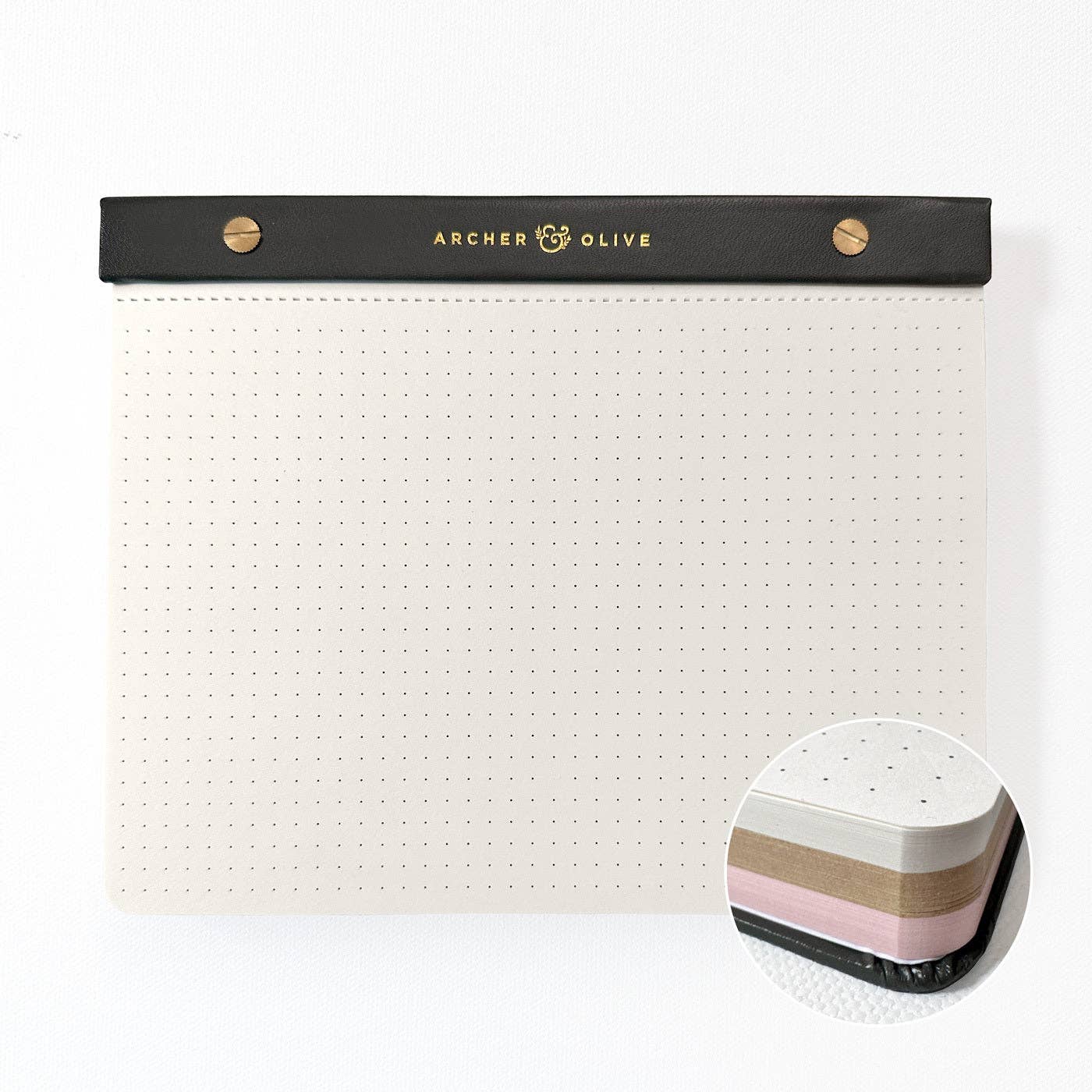 Fall Neapolitan Dot Grid Notepad B6