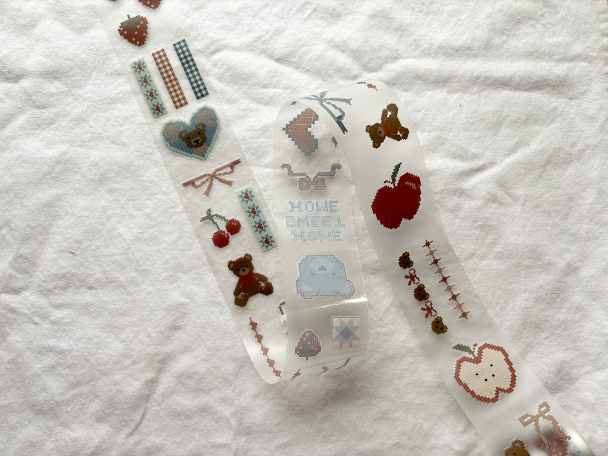 Cross-Stitch PET Tape (Pre-Cut)