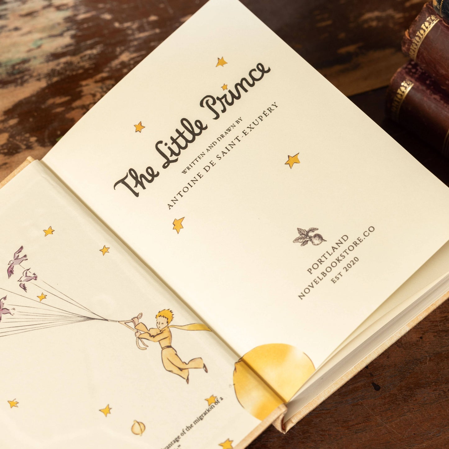 The Little Prince by Antoine de Saint-Exupery 1943 Book Journal