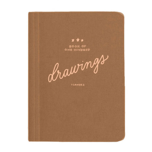 One Canoe Two Paper Co. One Hundred Drawings Pocket Journal / Notebook