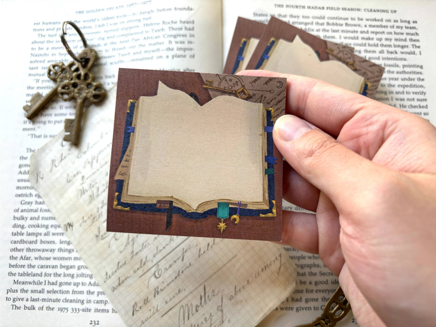 📘 Wizard’s Tome Sticky Note
