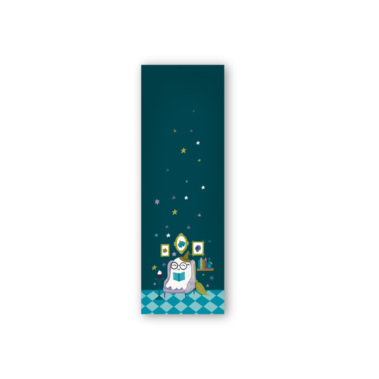 Rupert the Witchy Reading Ghostie Bookmark – Midnight