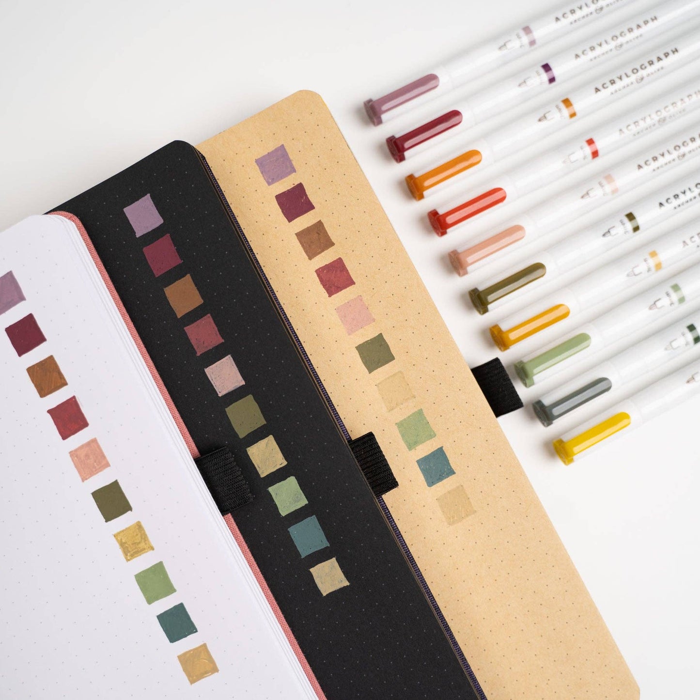 2024 Attic Treasures Fall Acrylographs (Set of 10)