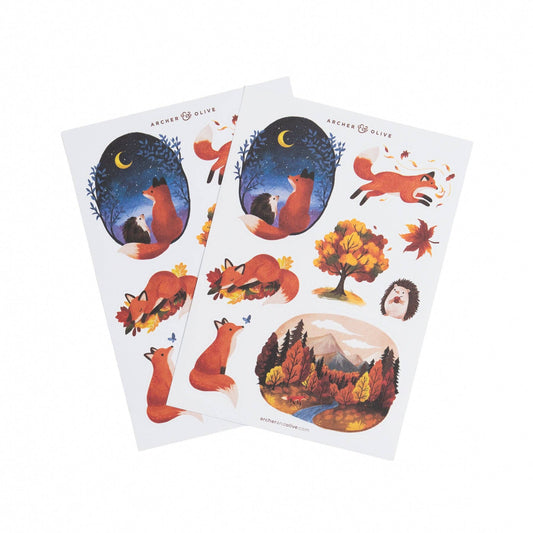 Stickers: Forest Foxes