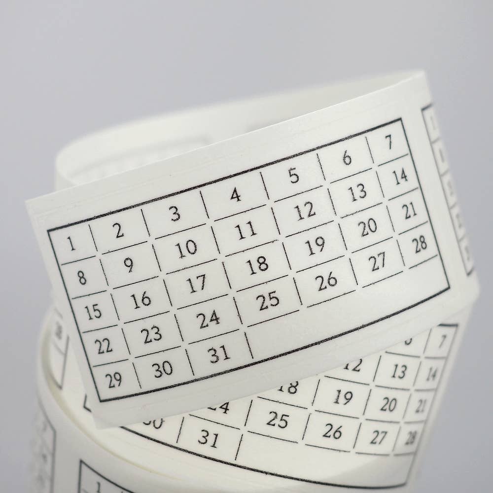 Calendar Habit Tracker Washi Stickers