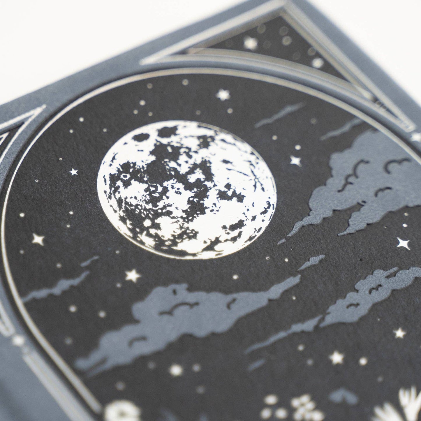 A5 Lined: Moonlit Garden