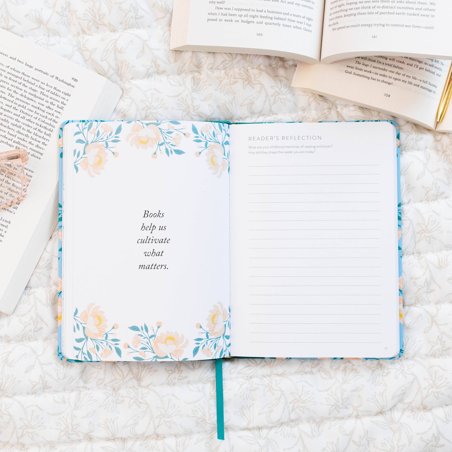 Cultivated Reading Journal - Perennial Blooms