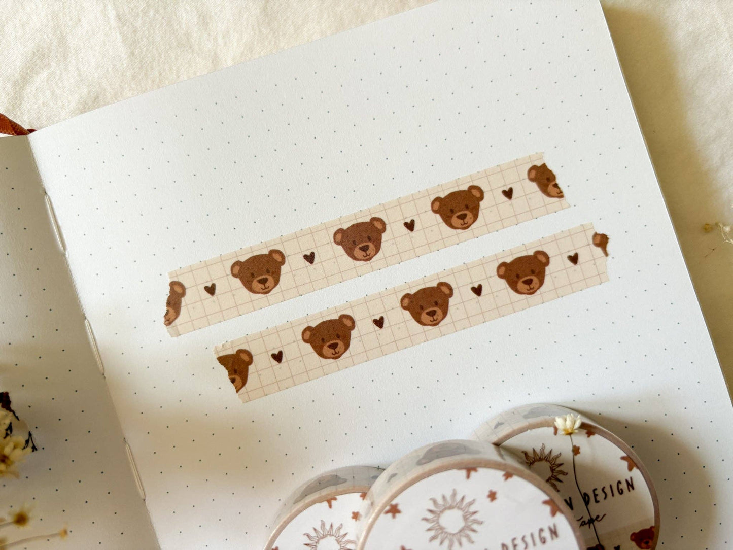 Teddy Bear Washi Tape
