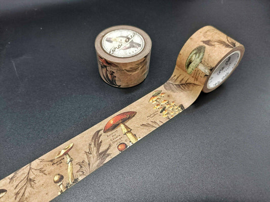 Vintage Mushrooms Washi Tape